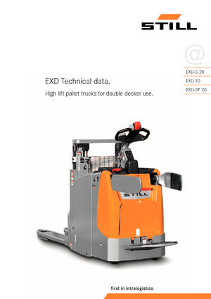 E.-Geh-Hochhubwagen Still EXD-S 20