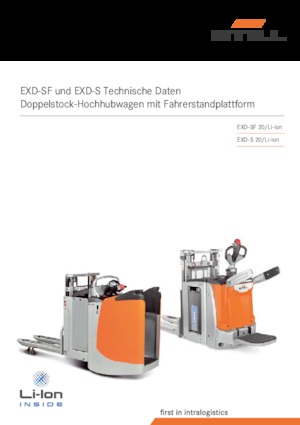 E.-Geh-Hochhubwagen Still EXD-SF 20