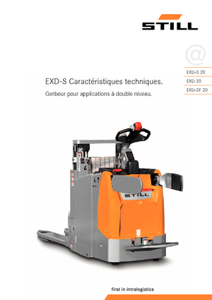 E.-Geh-Hochhubwagen Still EXD-SF 20