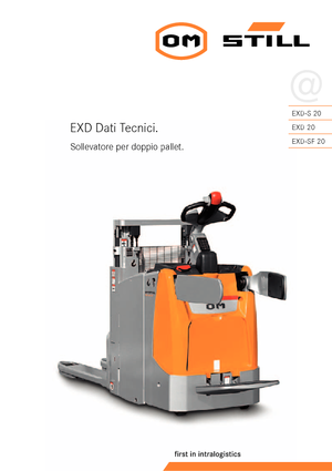 E.-Geh-Hochhubwagen Still EXD-SF 20