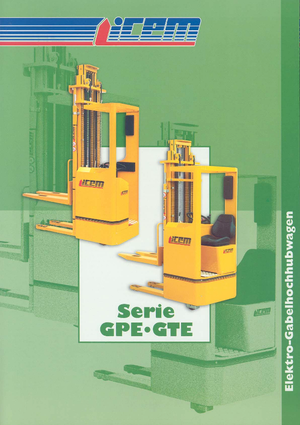 Seitenstapler Elektro Icem GTE