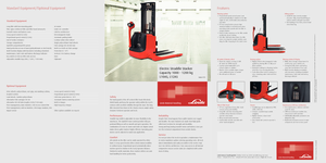 E.-Geh-Hochhubwagen Linde L 12 AS 2924 S