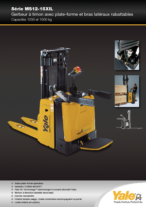 E.-Stand-Hochhubwagen Yale MS12X