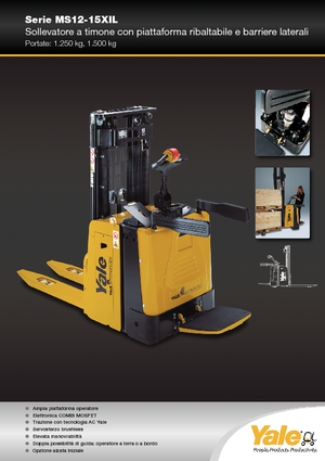 E.-Stand-Hochhubwagen Yale MS12X