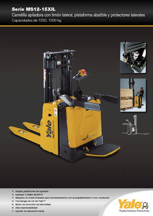 E.-Stand-Hochhubwagen Yale MS12X