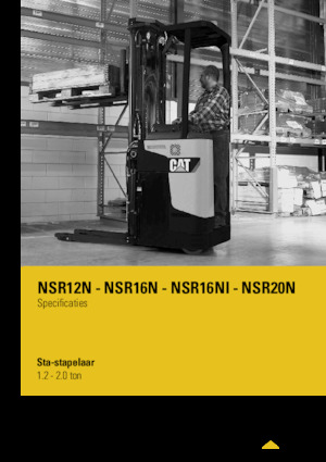 E.-Stand-Hochhubwagen Caterpillar NSR16N