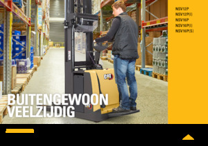 E.-Stand-Hochhubwagen Caterpillar NSV12P