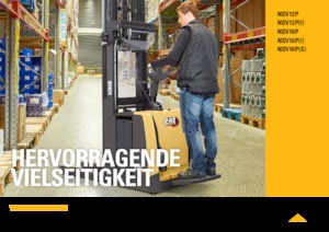 E.-Stand-Hochhubwagen Caterpillar NSV16P
