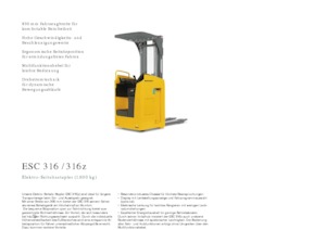 E.-Sitz-Hochhubwagen Jungheinrich ESC 316z