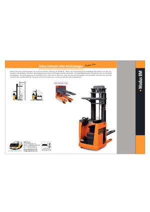 E.-Sitz-Hochhubwagen OMG Modus-BM