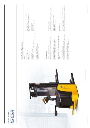 E.-Stand-Hochhubwagen Hyundai 15 ESR