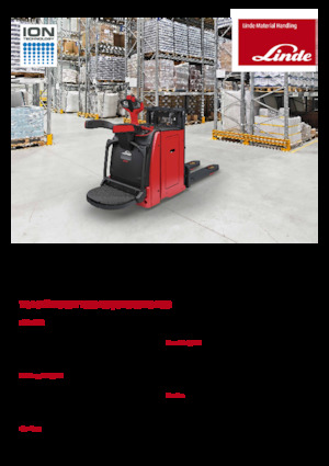 E.-Stand-Hochhubwagen Linde D10AP 