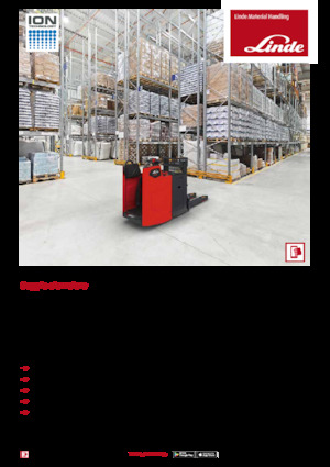 E.-Stand-Hochhubwagen Linde D10FP