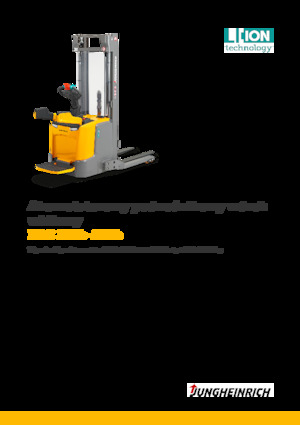 E.-Stand-Hochhubwagen Jungheinrich ERC 212b