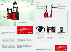E.-Stand-Hochhubwagen Linde L-MATIC AC