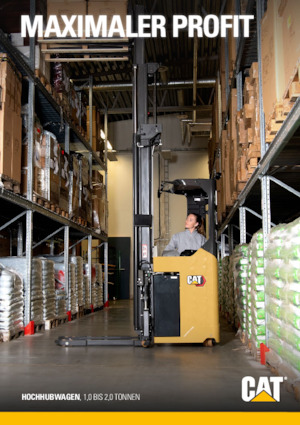 E.-Stand-Hochhubwagen Caterpillar NSR20N2S