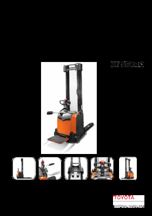 E.-Stand-Hochhubwagen Toyota SPE120