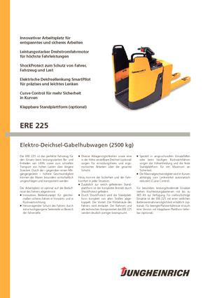 E.-Stand-Niederhubagen Jungheinrich ERE 225