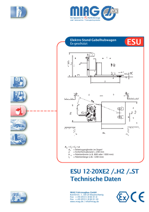 E.-Stand-Niederhubagen Miag ESU 30 XE 2