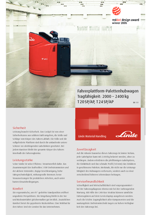 E.-Stand-Niederhubagen Linde T 24 AP