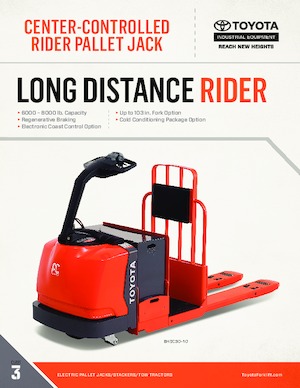 E.-Sitz-Niederhubwagen Toyota 8HBC30