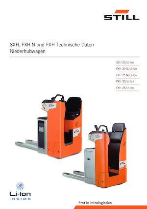 E.-Sitz-Niederhubwagen Still FXH 25