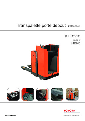 E.-Sitz-Niederhubwagen Toyota LSE200