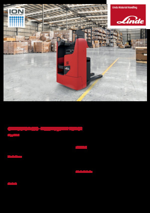 E.-Sitz-Niederhubwagen Linde T20RW