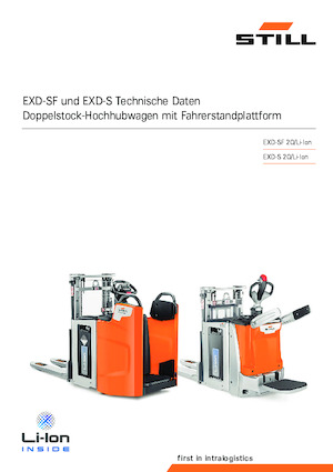 E.-Geh-Hochhubwagen Still EXD-SF 20