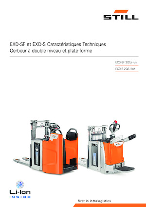 E.-Geh-Hochhubwagen Still EXD-SF 20