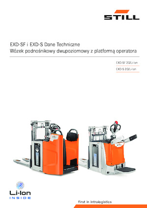 E.-Geh-Hochhubwagen Still EXD-SF 20