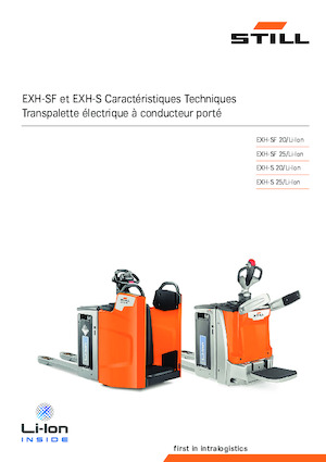 E.-Geh-Niederhubwagen Still EXH-SF 20