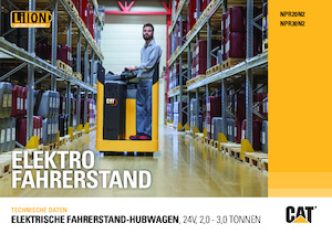 E.-Stand-Niederhubagen Caterpillar NPR30N2