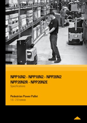 E.-Stand-Niederhubagen Caterpillar NPP20N2R