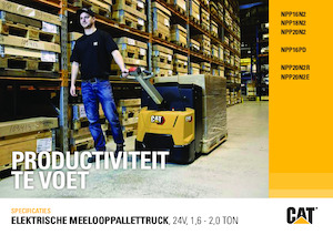 E.-Stand-Niederhubagen Caterpillar NPP20N2R