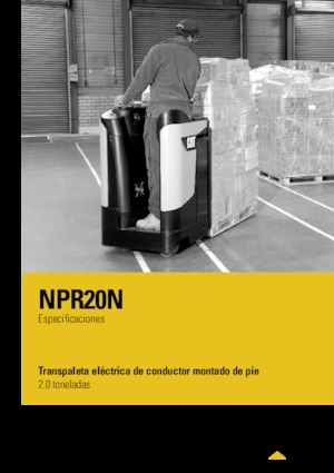 E.-Stand-Niederhubagen Caterpillar NPR20N