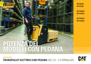 E.-Stand-Niederhubagen Caterpillar NPV25N3