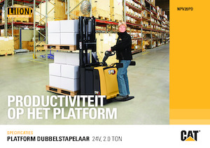 E.-Stand-Niederhubagen Caterpillar NPV20PD