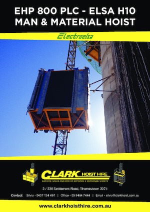 Industrieaufzüge Electroelsa ELSA H10