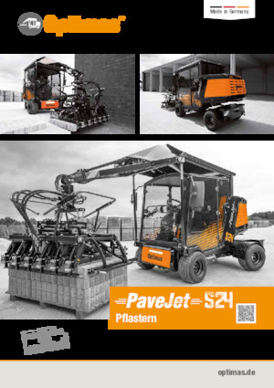 Pflasterverlegemaschinen Optimas PaveJet  S 24