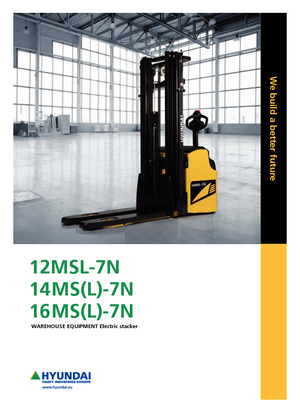 E.-Geh-Hochhubwagen Hyundai 16 MS 7 N