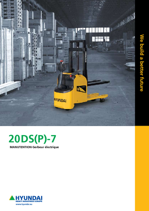 E.-Geh-Hochhubwagen Hyundai 20 DS 7