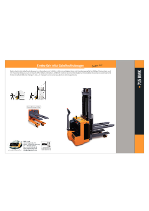 E.-Geh-Hochhubwagen OMG 715 BMK