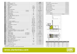E.-Geh-Hochhubwagen Clark CPS 12 L ac