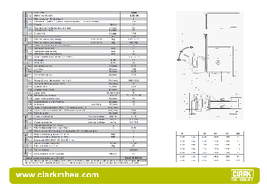E.-Geh-Hochhubwagen Clark CPS 15