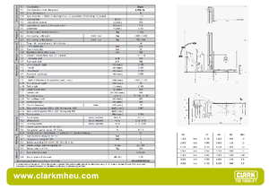 E.-Geh-Hochhubwagen Clark CPSi 15