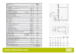 E.-Geh-Hochhubwagen Clark CPSLS 15