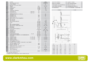 E.-Geh-Hochhubwagen Clark CPSLS 15