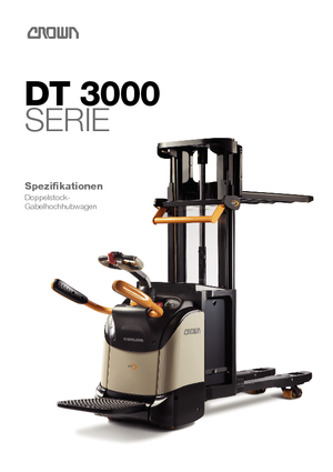 E.-Geh-Hochhubwagen Crown DT 3040-2.0 TL