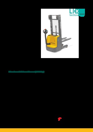 E.-Geh-Hochhubwagen Jungheinrich EJC 112 RK 